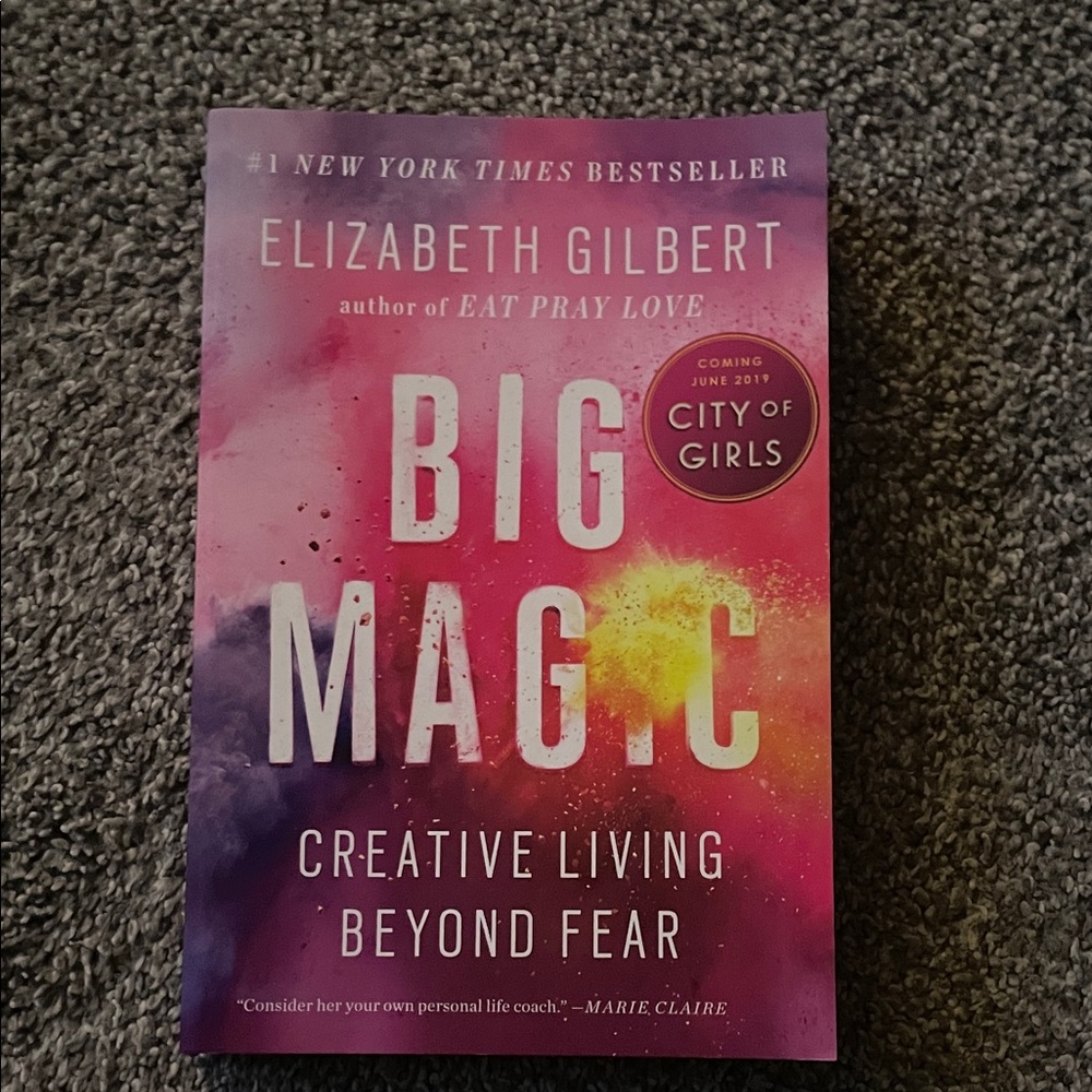 Big Magic Book by Elizabeth Gilbert